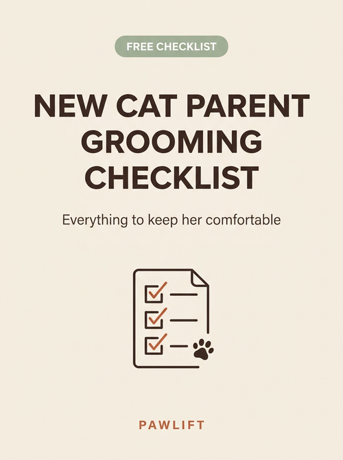 New Cat Parent Grooming Checklist